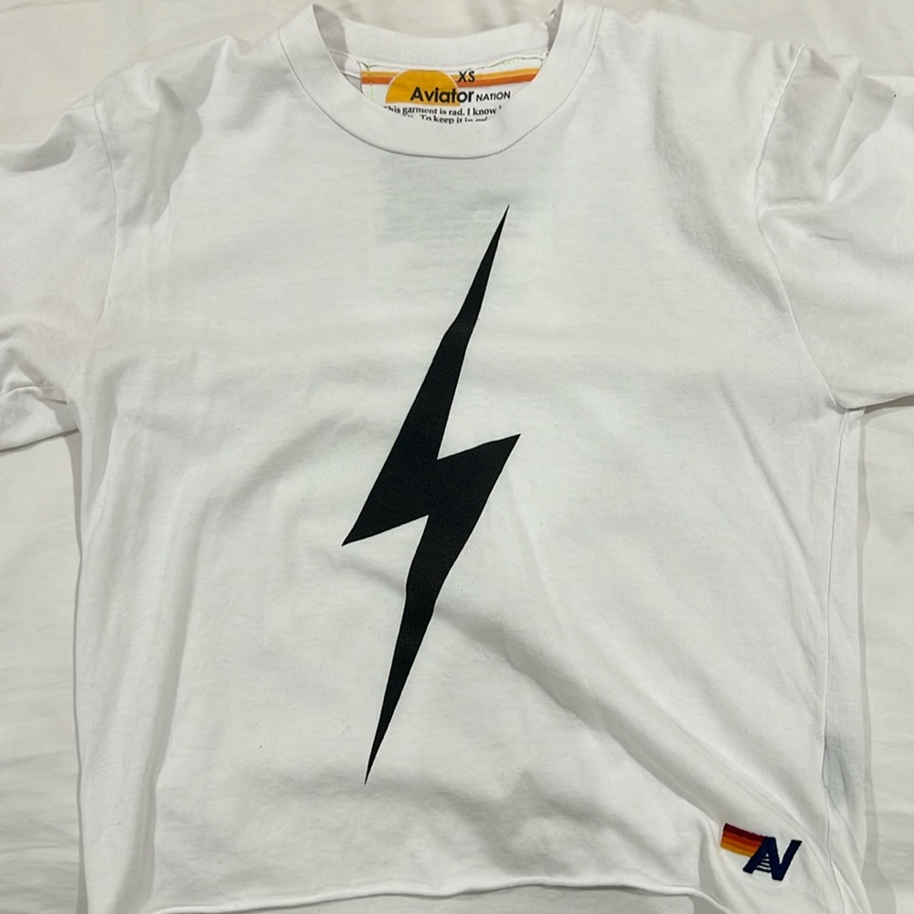 Aviator Nation bolt T-shirt